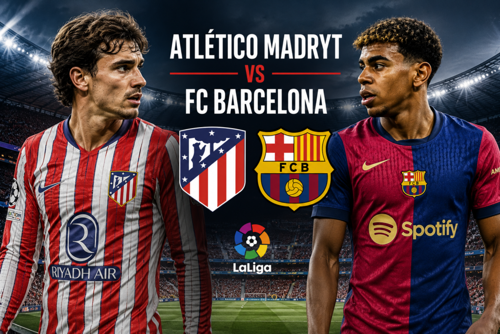 Atlético Madryt – FC Barcelona - Statystyki, Składy (2025-26)